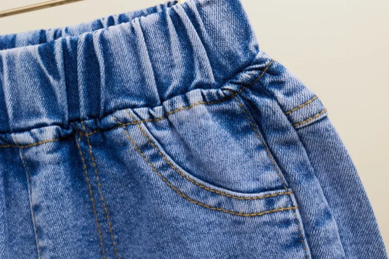 Girls' Jeans New Casual 3-12  Denim Pants