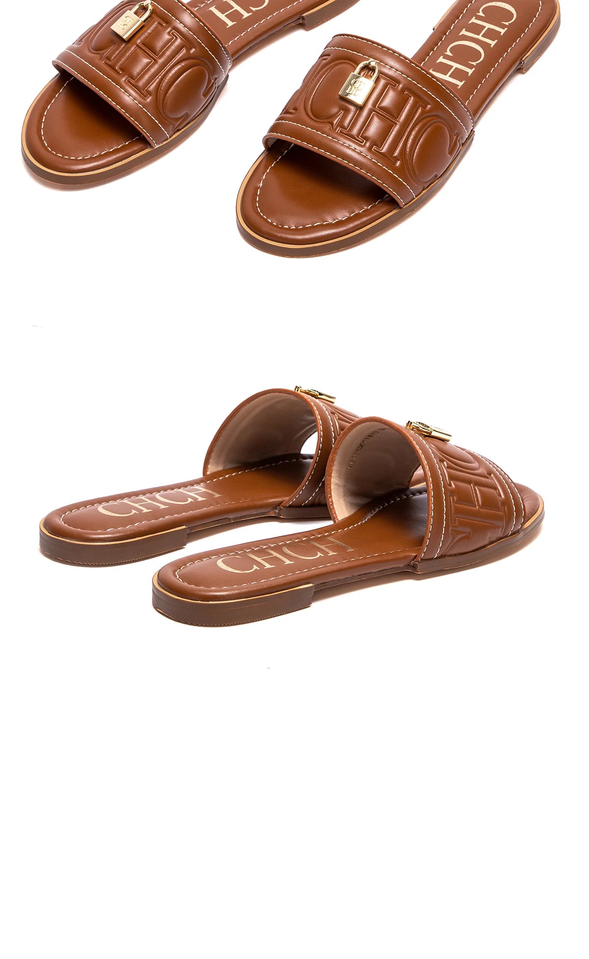 Flat Shoes  Solid Color Sandals Simple Fashion Slippers