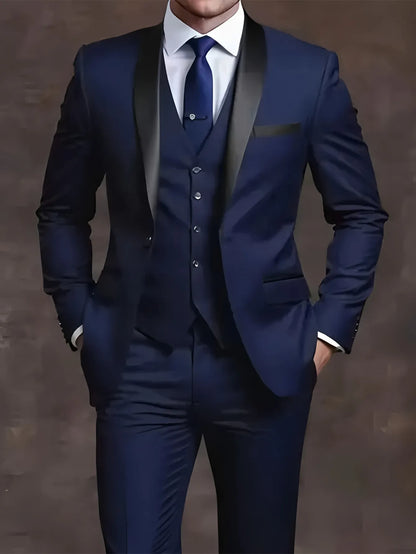 Elegant Men's Suit Sets- Slim Fit