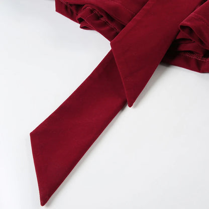 Mini Dress Straps Square