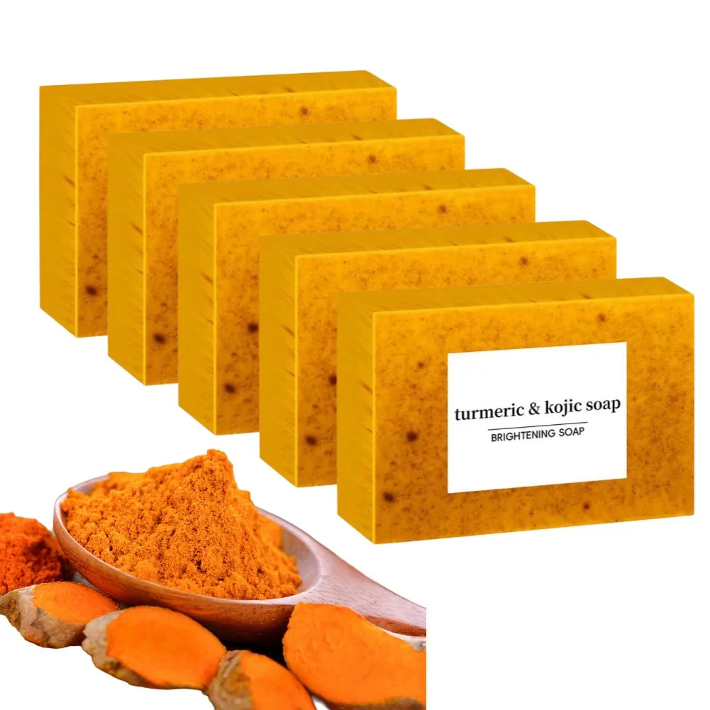 100g Turmeric Hand Made Soap, Lemon Kojic Acid