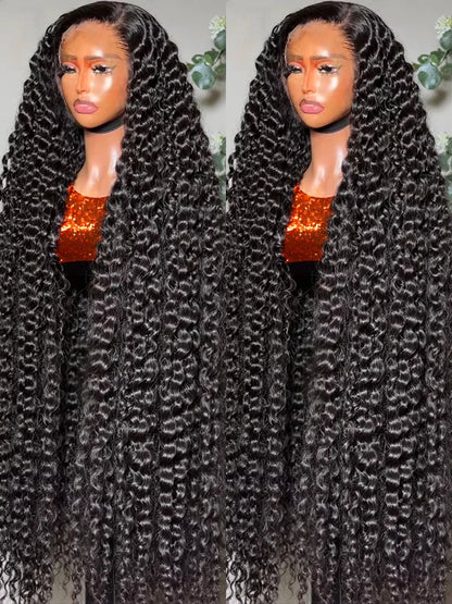 Deep Wave Frontal Wig  Glueless