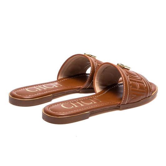 Flat Shoes  Solid Color Sandals Simple Fashion Slippers