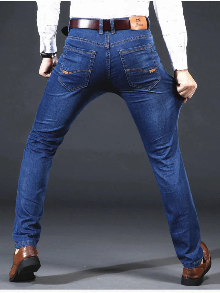 Men Light Luxury Stretch Slim Fit Pants Comfortable
