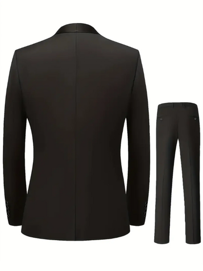 Elegant Men's Suit Sets- Slim Fit