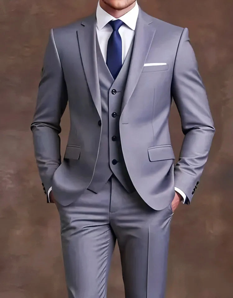 Elegant Men's Suit Sets- Slim Fit