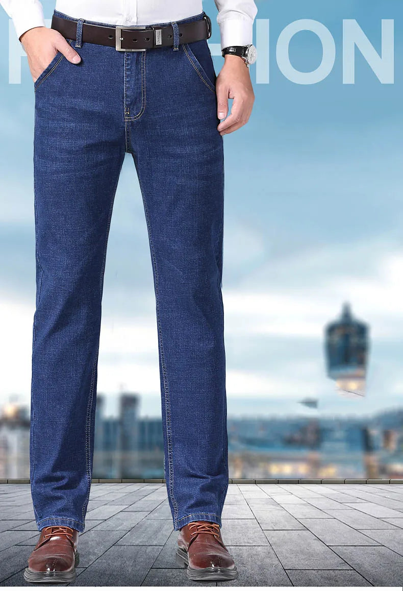 Men Light Luxury Stretch Slim Fit Pants Comfortable