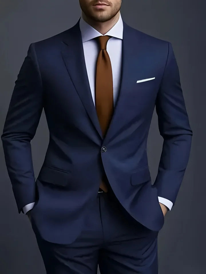 Elegant Men's Suit Sets- Slim Fit