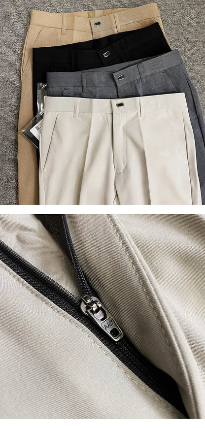 Stretch Slim Fashion New Men Clothing