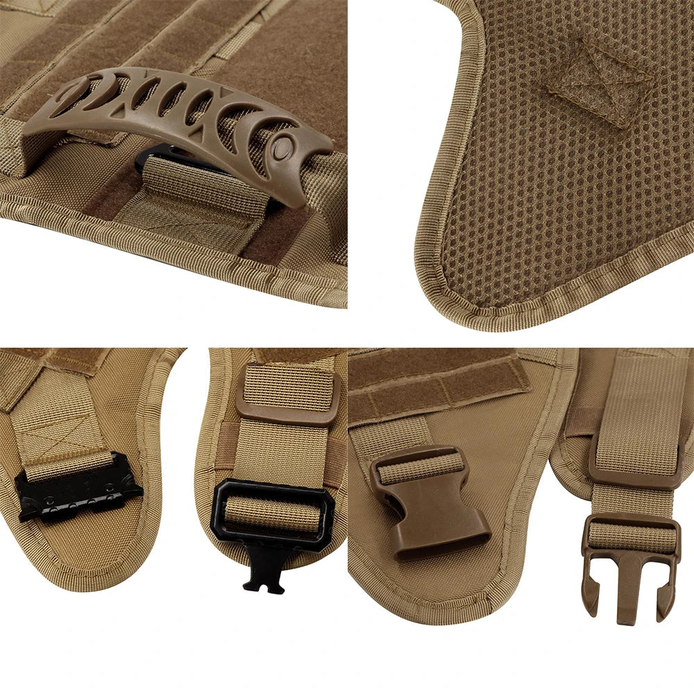 Military Large Dog Harness Accessories