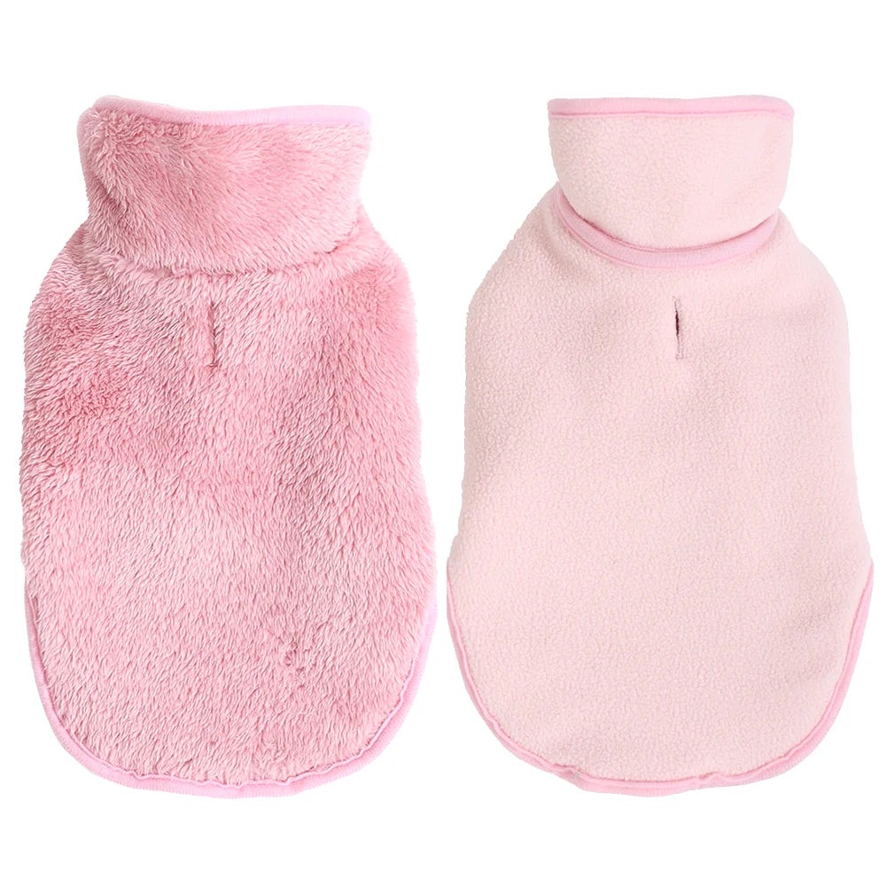 Vest For Winter Warm Fleece Pet Coat & cat