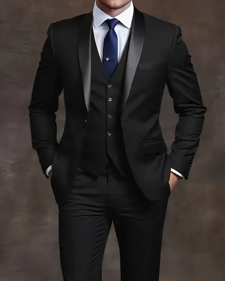 Elegant Men's Suit Sets- Slim Fit