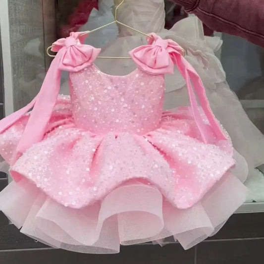 Light luxury baby girl beauty pageant dress
