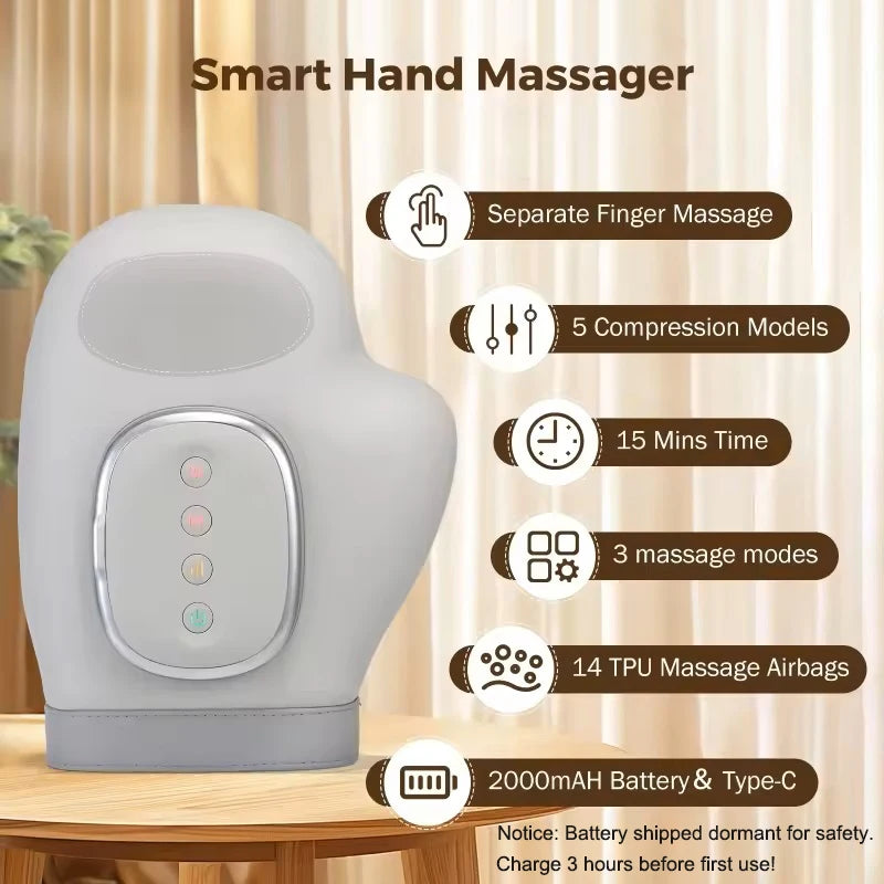 3-in-1 Hand Massager - Natural Hand Pain Relief