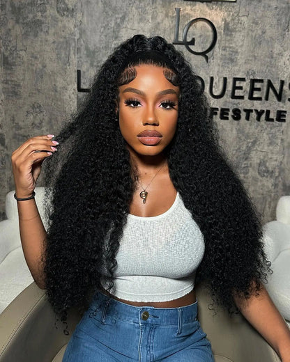 Deep Wave Frontal Wig  Glueless