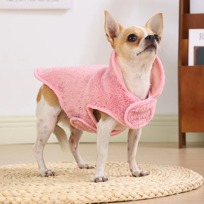 Vest For Winter Warm Fleece Pet Coat & cat