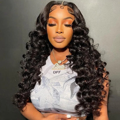 Full Deep Water Wave Lace Frontal Wig