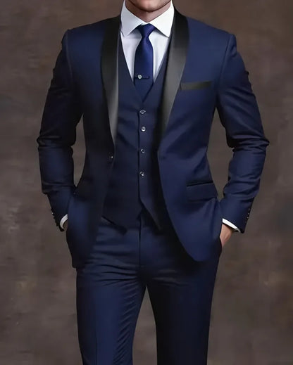 Elegant Men's Suit Sets- Slim Fit