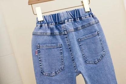 Girls' Jeans New Casual 3-12  Denim Pants