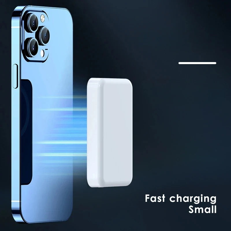 20W Power Bank Magnetic 10O00mAh Portable Wireless Fast Charging PowerBank safe